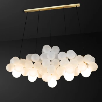 D&R | Bubble Cloud | Szkło mleczne 