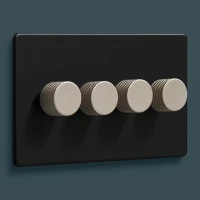 DR_220.004-Mia Urbo Home-wlacznik-wylacznik-LED-sciemniacz-poczworny-dimmer-czarny srebrny-interrupteurs- interruptores.webp