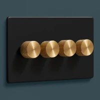 DR_220.004-Mia Urbo Home-wlacznik-wylacznik-LED-sciemniacz-poczworny-dimmer-czarny-zloty-šviesos-jungikliai-lizdai.webp